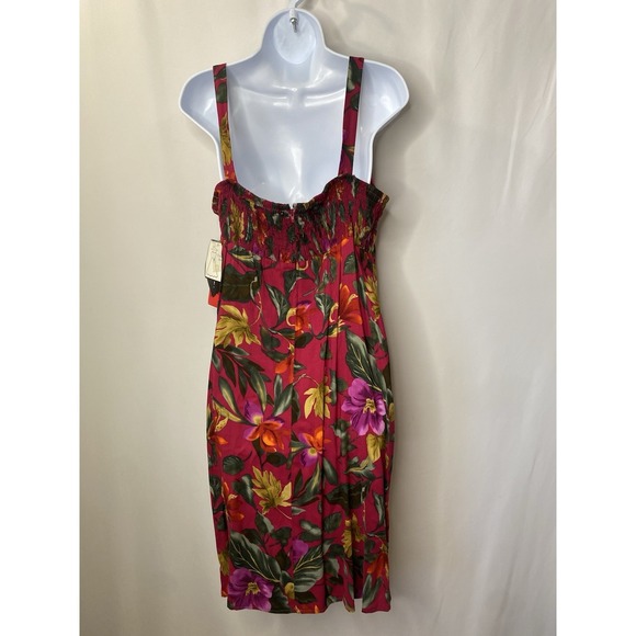 Vintage R&K Originals Womens Sundress Size 16 Floral Hawaii Tropical Beach VACA - Picture 4 of 15